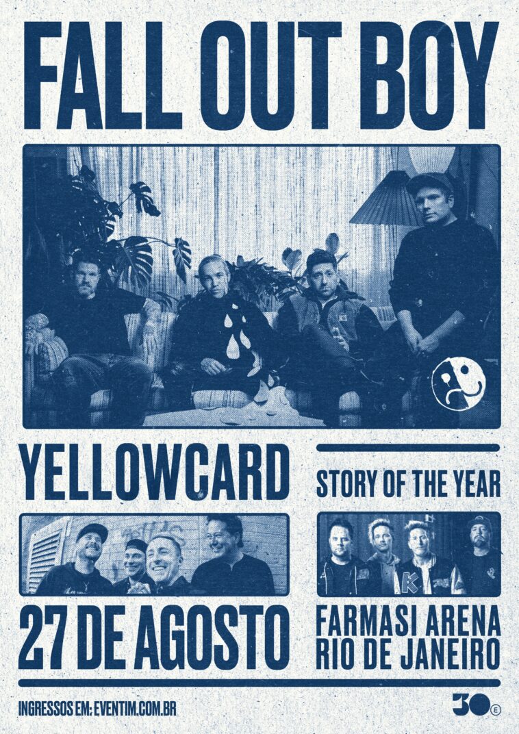 Fall Out Boy + Yellowcard no Rio de Janeiro